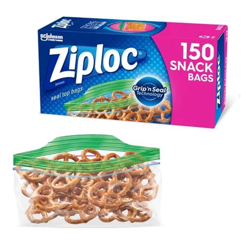 Ziploc Storage Snack Bags : Target