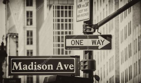 New York City Street Signs — Stock Photo © jovannig #10698547