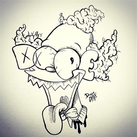 Dope Drawings Of Cartoon Characters