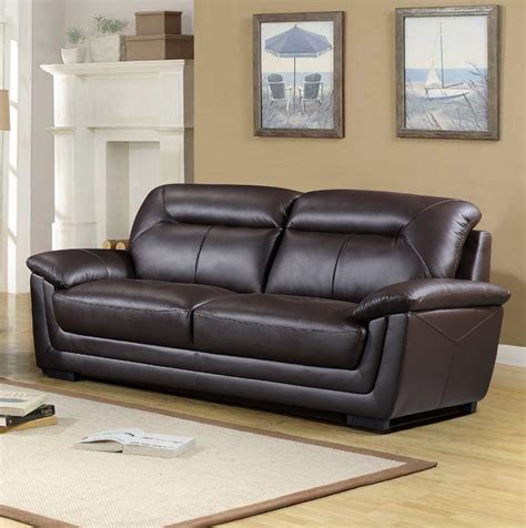 Tyson genuine leather sofa, brown or black, just $1299! Tax included & free local delivery! htt ...