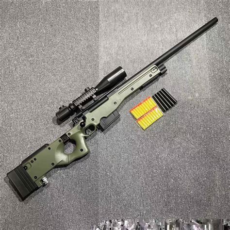 国内発送 み L96A1風 スポンジダーツ トイガン ボルトアクション 排莢 ブラスター 互換性ナーフ スナイパー NERF(その他)｜売買さ ...