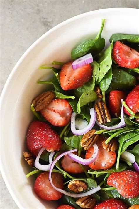 Strawberry Spinach Salad Recipe - Add a Pinch