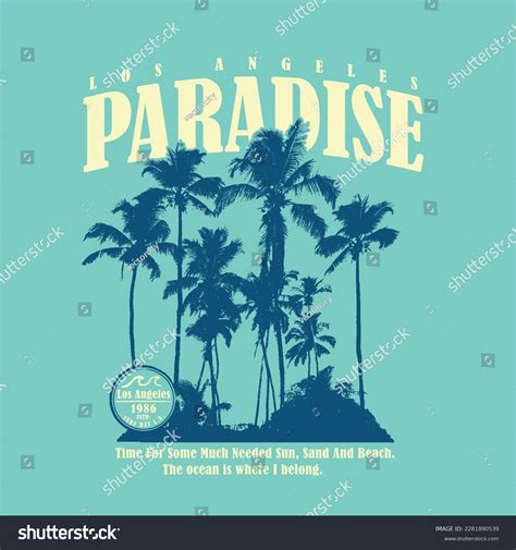 Palm beach. Vector tropical palm tree - Royalty Free Stock Vector 2281890539 - Avopix.com