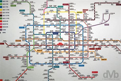 Beijing Metro map - Worldwide Destination Photography & Insights