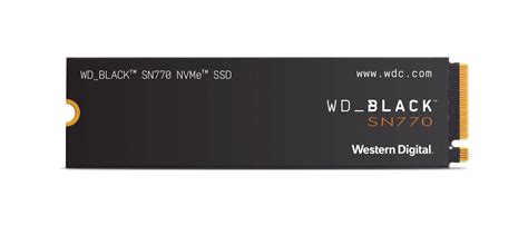 WD_BLACK SN770 500GB NVMe Gaming SSD - Gen4 PCIe, M.2 2280, Up to 4,000 MB/s - WDS500G3X0E ...