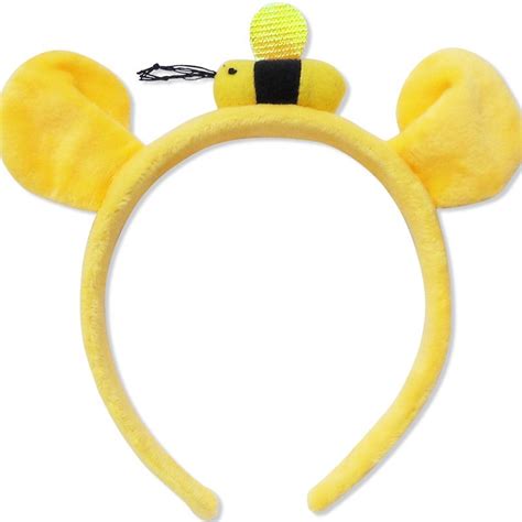 Yellow Bear Headband Hoop Dance Festival Children Bear Ears Headband ...