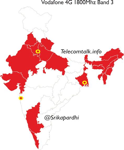 Pan India 4G maps of Telecom Operators across various Bands | TelecomTalk