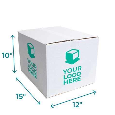 Standard White Custom Shipping Boxes, Multiple Sizes | Brandable Box