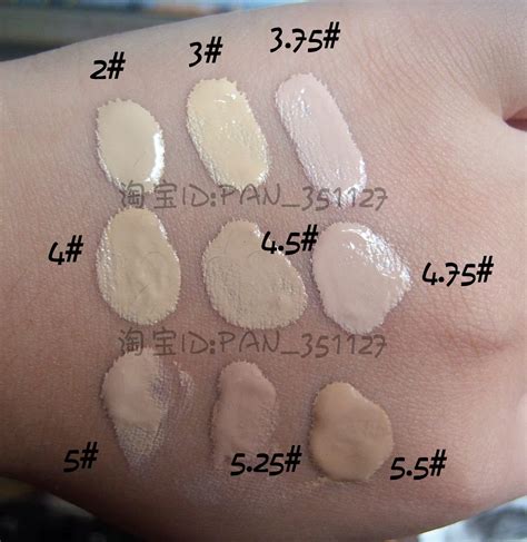 GIORGIO ARMANI LUMINOUS SILK FOUNDATION 5.25 SWATCHES - Wroc?awski ...