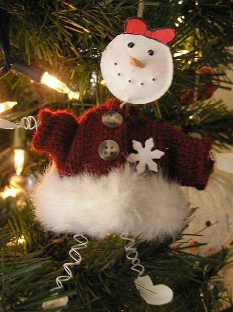 Splendid Little Stars: Snowman Decorations