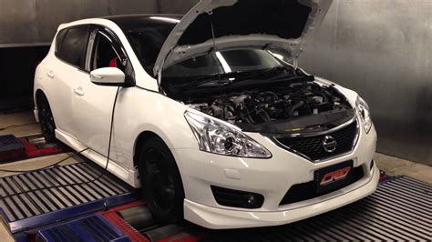 CRD custom dyno tuning 2014 Nissan Pulsar SSS Turbo (DIG) 1.6L - YouTube