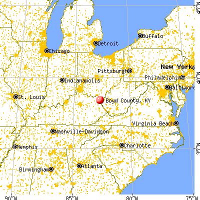 Boyd County, Kentucky detailed profile - houses, real estate, cost of ...