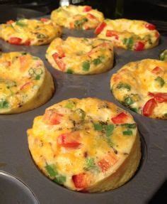 Crustless Mini Quiches | Nutritious breakfast, Low calorie breakfast, Quiche recipes