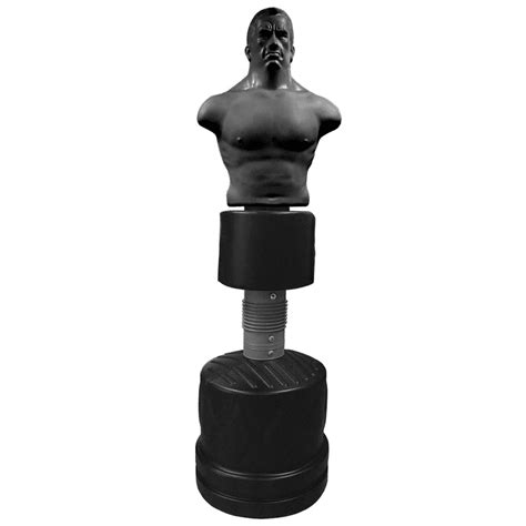 Boxing Man Dummy - Black | Fitness Martial Arts Exercise Sports ...