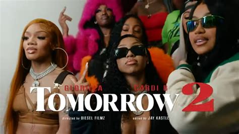 [WATCH] GloRilla and Cardi B Team for New Banger “Tomorrow 2” - The Source