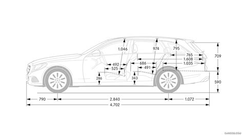 2015 Mercedes-Benz C-Class Estate - Dimensions | HD Wallpaper #97