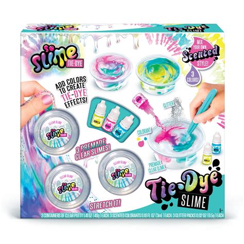 So Slime DIY - Premade Tie Dye Slime Kit - Create Tie Dye Slime ...