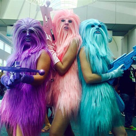 Pastel wookie women. My spirit animals of the week 💗 #starwars # ...