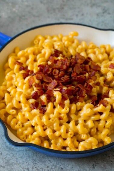 Bacon Mac and Cheese - Dinner at the Zoo