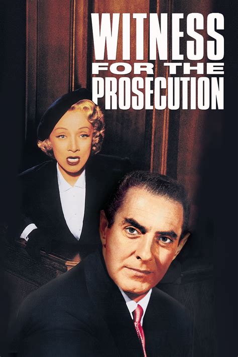 Witness for the Prosecution (1957) - Posters — The Movie Database (TMDB)