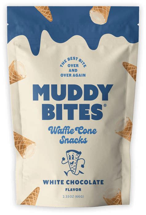 Muddy Bites | Bite Sized Waffle Cones Filled with Chocolate! | Snack chips, Waffle cones ...