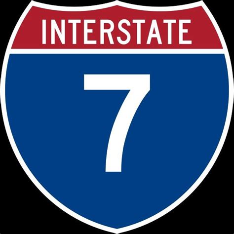 (Future) Interstate 7 | Interstate, Interstate highway, Highway signs