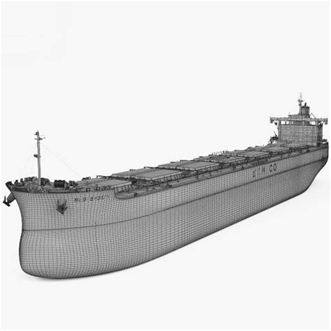 Kamsarmax Bulk Carrier Model - TurboSquid 1453066