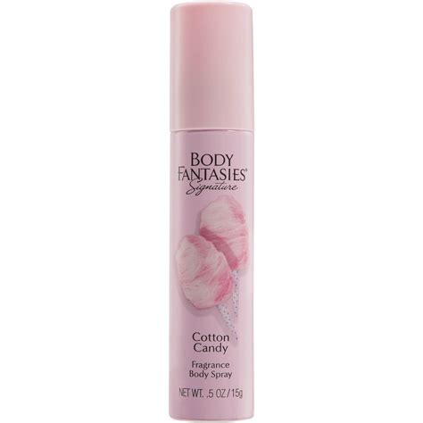 Body Fantasies Signature Cotton Candy Body Spray for Women, 0.5 fl.oz ...