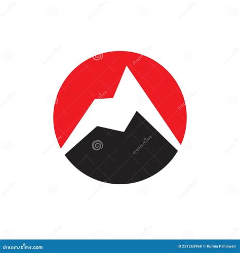 Abstract Mountain Logo , Iron Mountain Logo Vector Stock Illustration ...