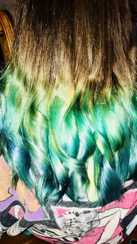 Splat Hair Dye in Ombré Ocean | Splat hair dye, Dyed hair, Hair makeup