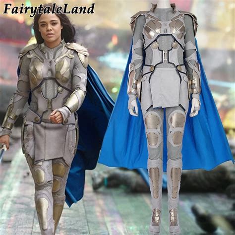 Valkyrie Cosplay Costume Adult Superhero Cosplay Thor Ragnarok Suit ...