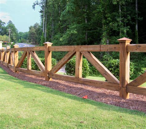 Wood Farm Fence Ideas - WoodsInfo