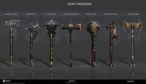 AC Odyssey Sci Fi Weapons, Weapon Concept Art, Armor Concept, Fantasy Weapons, Assassins Creed ...