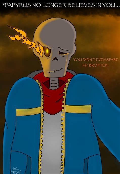 Disbelief Papyrus by Mattkar on DeviantArt