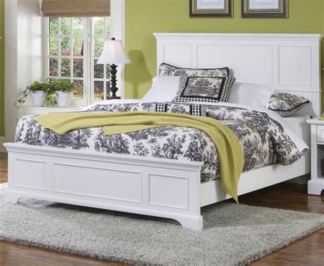 Amazon.com - Home Styles 5530-500 Naples Queen Bed, White Finish - Bed In A Bag