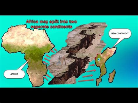 Africa Splitting Into Two Continents