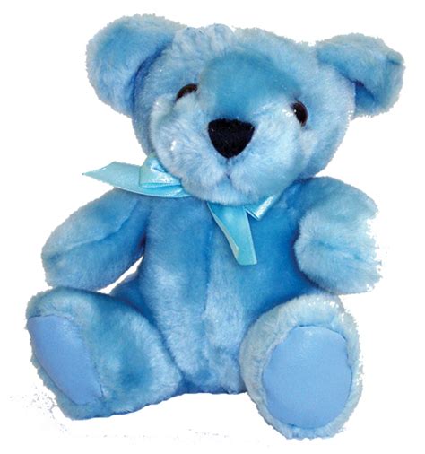 6" Plush Bear - Baby Blue | ACI Wholesale