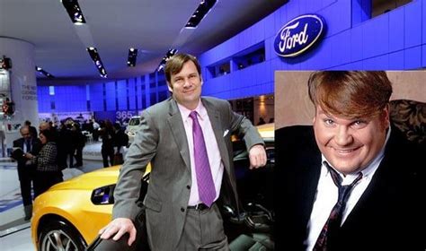 Jim Farley, cousin of Chris Farley, is the President and CEO of Ford ...