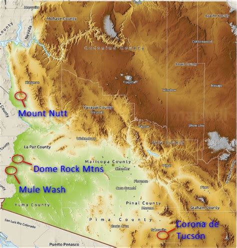 Arizona Geology: 4 New Geologic Map Quadrangles in Arizona