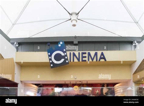 NOV. 2, 2019-BAGUIO CITY PHILIPPINES : Baguio cinema signage inside SM ...