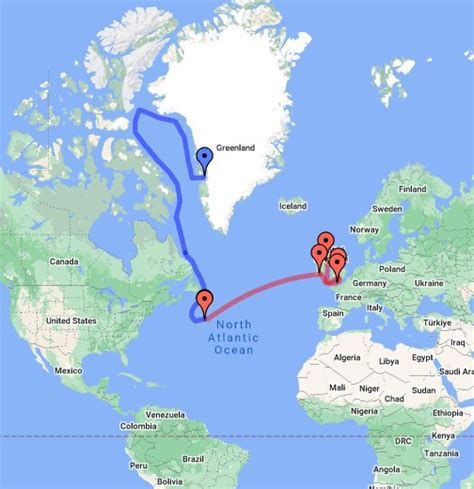 Top 56+ imagen google maps titanic location - abzlocal fi