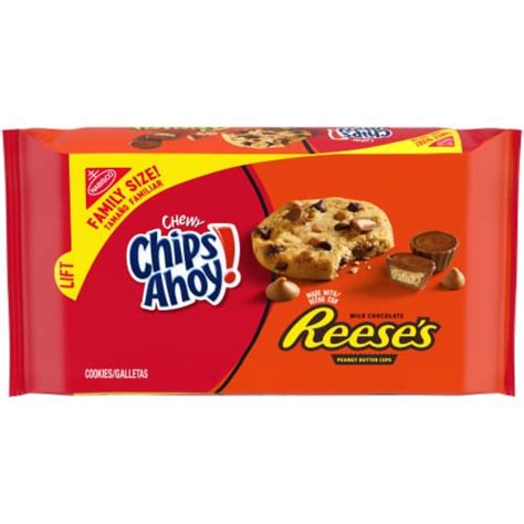 Chips Ahoy! Chewy Reese'S Peanut Butter Cups Chocolate Chip Cookies ...