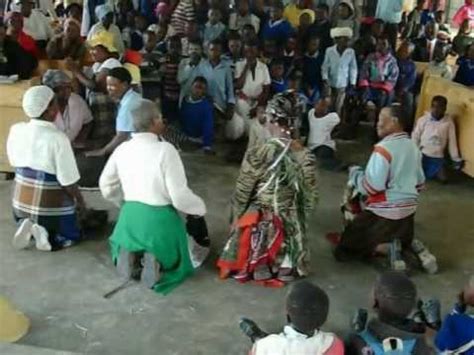 Dance by Basotho Women & Traditional Healer - YouTube