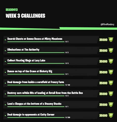 Fortnite Season 3 Week 3 Challenges and how to complete them