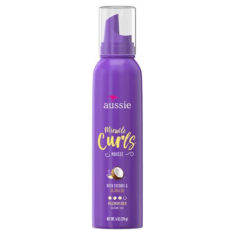 Miracle Curls Maximum Hold Mousse for Curly Hair | Aussie
