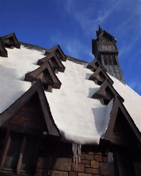 Snowy Hogsmeade Roof III Photograph by Scott Olsen - Fine Art America