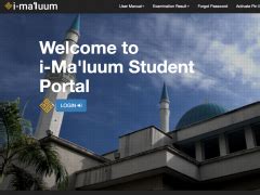 Student’s Portal i-Ma’luum – International Islamic University Malaysia