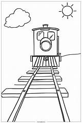 52 train coloring Pages Free PDF & PNG Printables sketch template