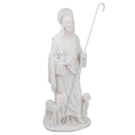 Jesus The Good Shepherd Statue – Beattitudes Religious Gifts