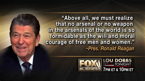 Lou Dobbs on Twitter: "#QuoteoftheDay from President Ronald Reagan. # ...